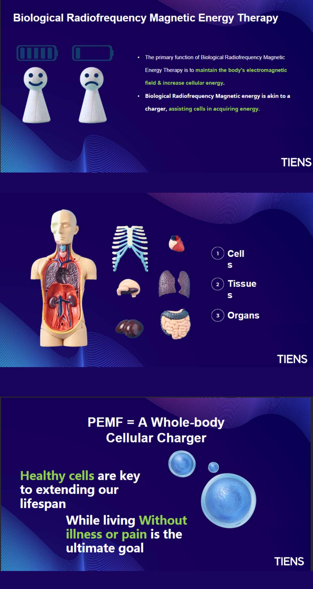 TIENS Thermal Meridian Massager (TS-THZ01) – Foot Relaxation & Blood Circulation with PEMF