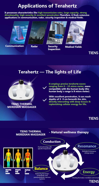 TIENS Thermal Meridian Massager (TS-THZ01) – Foot Relaxation & Blood Circulation with PEMF