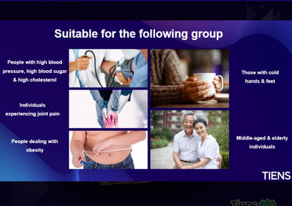 TIENS Thermal Meridian Massager (TS-THZ01) – Foot Relaxation & Blood Circulation with PEMF